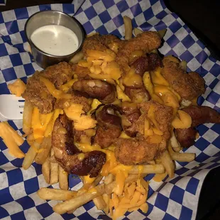 Shrimp Cheese Fries