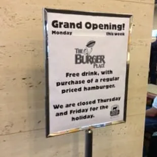 Grrr.... Free drink not so much.