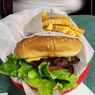 Avocado Bacon Cheeseburger