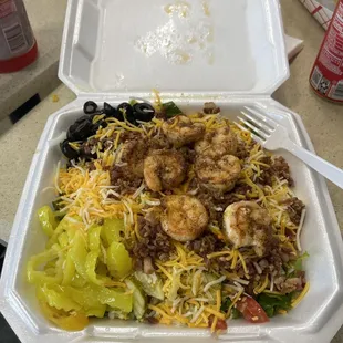 Shrimp salad