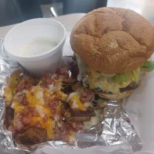 burgers, food