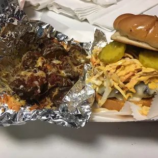Sriracha Slaw Burger