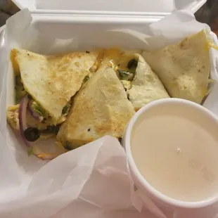 Chicken Quesadilla
