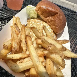 1/2 LB Sunrise and fantastic French Fries