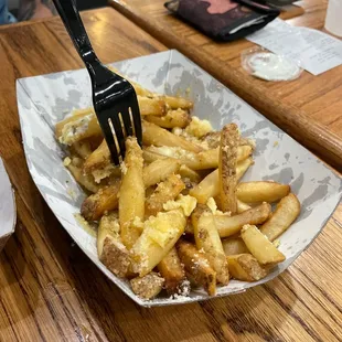 garlic parmesan fries