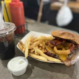 BBQ Bacon Cheddar Burger