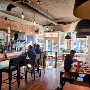 Point of restaurant view