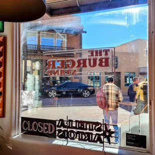 Restaurant window