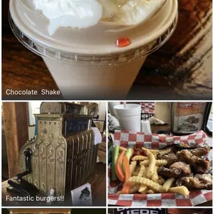 Old fashioned burger place