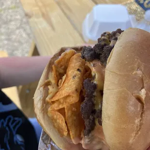 Nacho Cheeseburger Nacho Cheeseburger