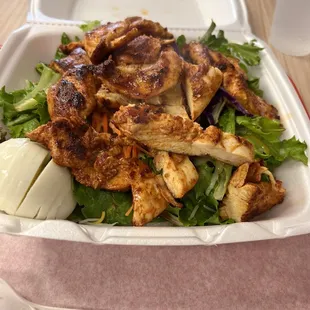 Grilled chicken salad