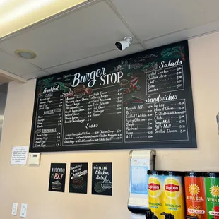 The menu! Simple and effective!