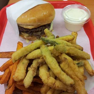 Swiss Mushroom Burger