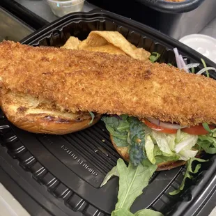 Fish Sandwich . . .