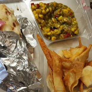 Fun Guy veggie wrap!!