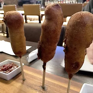 Corn dog row