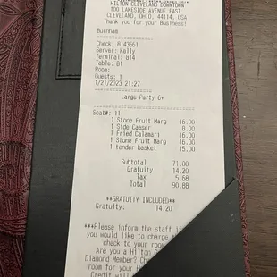 Receipt