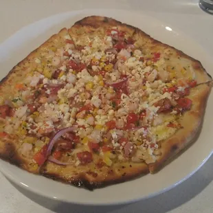 Southwest Shrimp Pizza