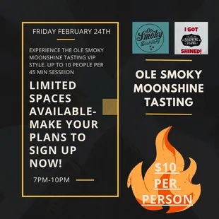 a flyer for the event