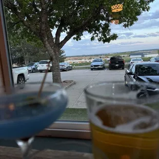 View of D town in the distance from The Burns Pub.