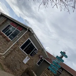 Entrance to outdoor patio
