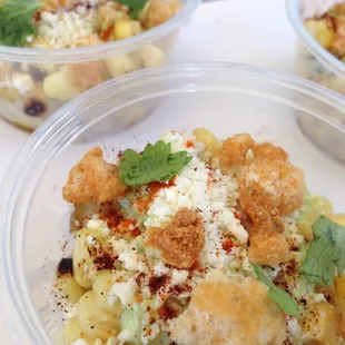 roasted corn mexican style (elote/esquite)