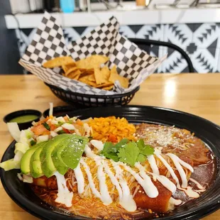 Chicken Enchiladas
