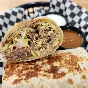 Machaca Burrito