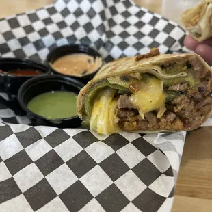 Poblano Burrito