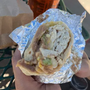 Chicken Handheld Burrito
