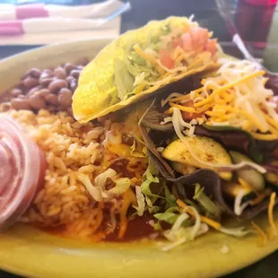 New Mexico Veggie combo