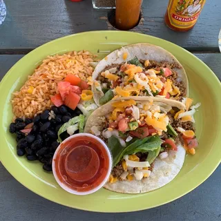 Ground Beef Taco Plate