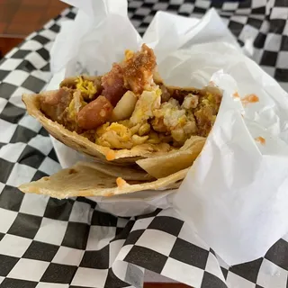 Bacon and Papas Burrito Meal