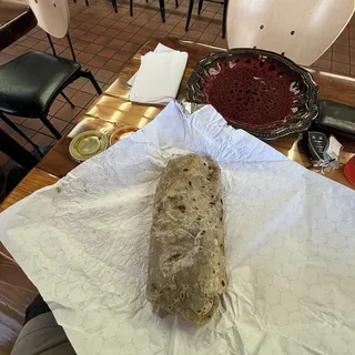 Carne Asada Burrito Meal