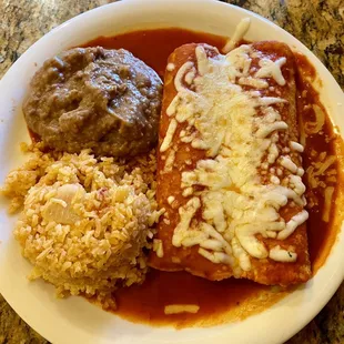 Chicken enchiladas plate - PASS on it! Quality has gone waaay down hill :(