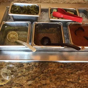 Salsa bar