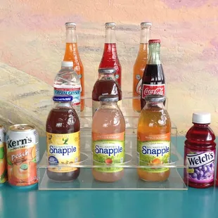 Bottled &amp; Canned Drink Selection