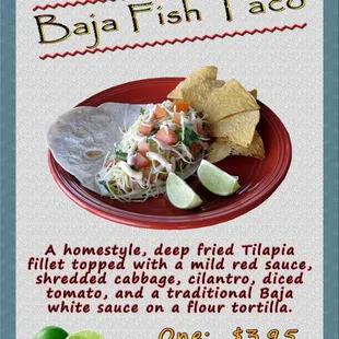 Baja Fish Tacos