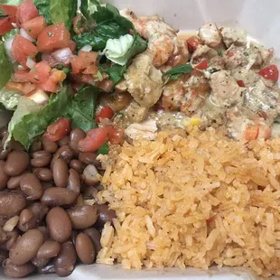 Cajun Prawn Burrito