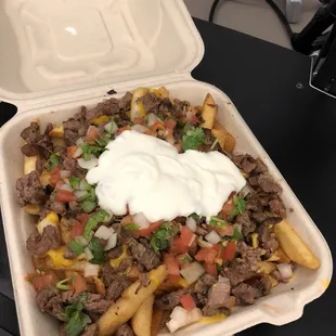 Beaut that is carne asada fries