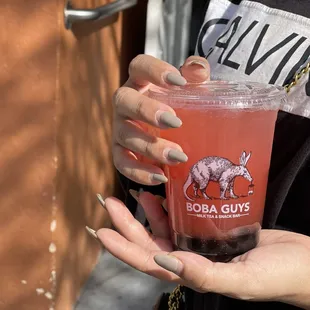 Strawberry Tea Fresca