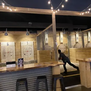 Axe throwing