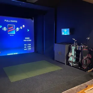 Virtual sports area