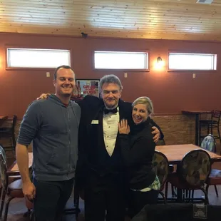 The co-handler of Punxsutawney Phil is the co-owner. Cool!