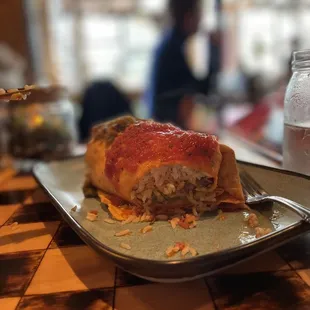 Christmas burrito
