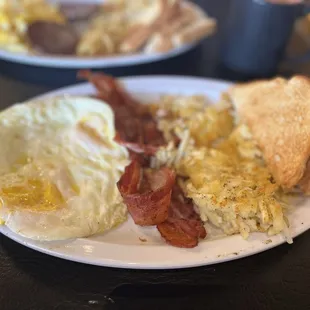 Waffle Bacon Meal