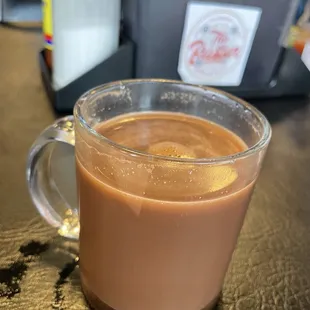 Hot chocolate (def from a packet)