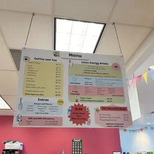 Lots of drink options!