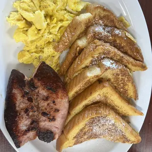 French toast breakfast meal