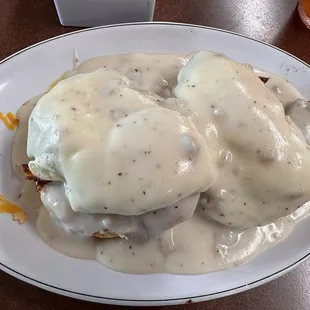 Belly buster breakfast